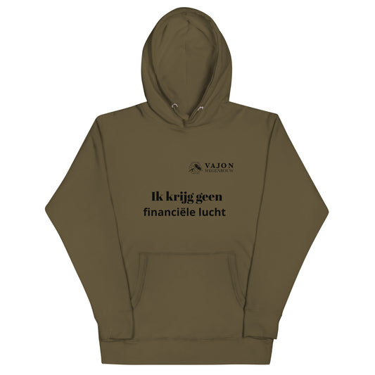 Geen Financiële Lucht hoodie